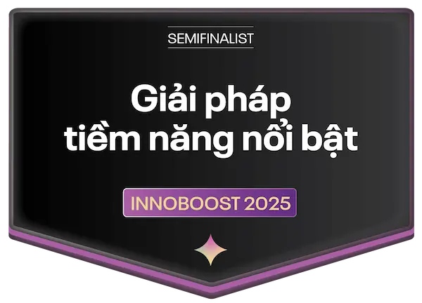 InnoBoost 2025: Giải pháp tiềm năng nổi bật (Semifinalist)